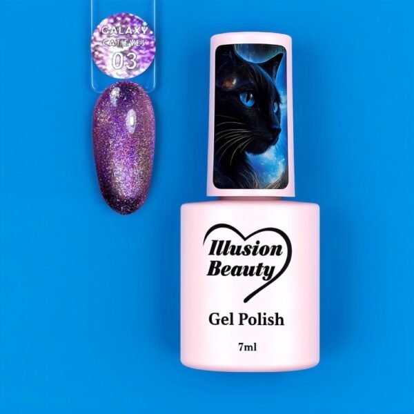 Esmalte semipermanente Galaxy Cat Eye 03 7 ml - IB