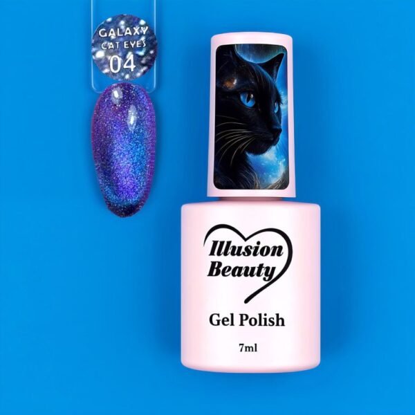 Esmalte semipermanente Galaxy Cat Eye 04 7 ml - IB