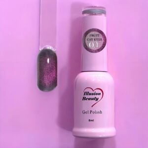 Esmalte semipermanente Fruit Cat Eye 01 Mora Silvestre 8 ml – IB