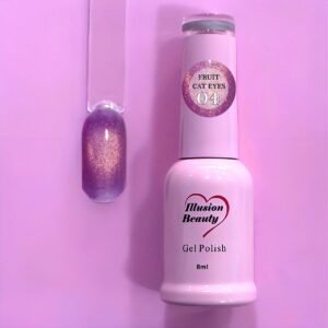 Esmalte semipermanente Fruit Cat Eye 04 Uva Morada 8 ml – IB