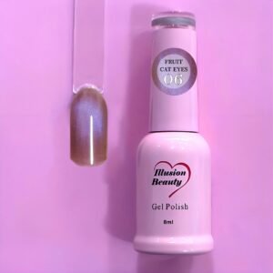 Esmalte semipermanente Fruit Cat Eye 06 Ciruela Madura 8 ml - IB