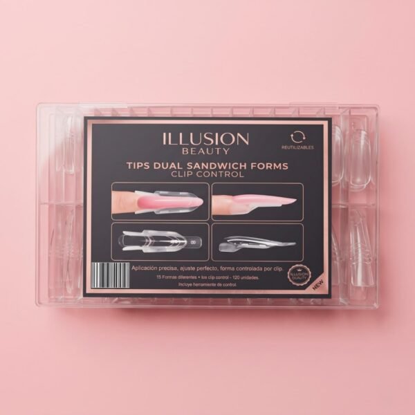 Tips dual sandwich Clip Control 120 u - IB