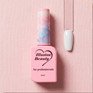 Esmalte semipermanente blanco «White» 10 ml - illusion beauty